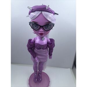 Shadow High Lavender Lynn ,Rainbow High Purple Posh Fashion Doll